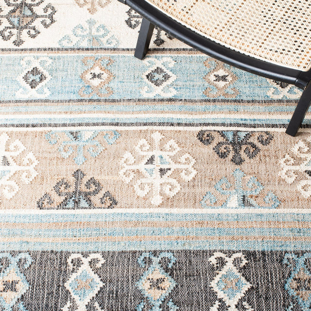 Safavieh Kilim Klm754M Blue/Ivory Rugs - Safavieh - klm754m - 7r