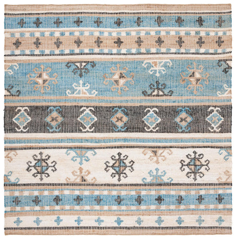 Safavieh Kilim Klm754M Blue/Ivory Rugs - Safavieh - klm754m - 7sq