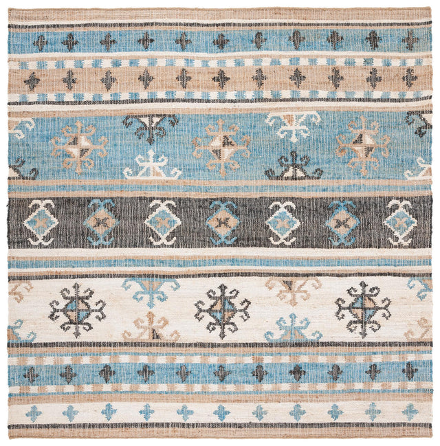 Safavieh Kilim Klm754M Blue/Ivory Rugs - Safavieh - klm754m - 7sq