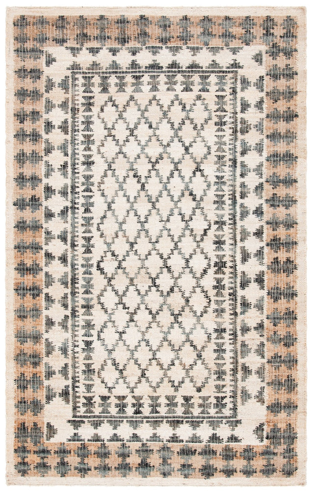 Safavieh Kilim Klm755A Ivory/Grey Rugs - Safavieh - klm755a - 3