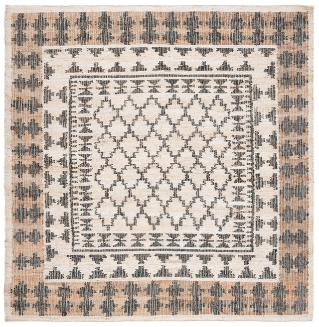 Safavieh Kilim Klm755A Ivory/Grey Rugs - Safavieh - klm755a - 7sq