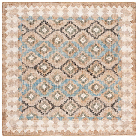 Safavieh Kilim Klm756M Blue/Ivory Rugs - Safavieh - klm756m - 7sq