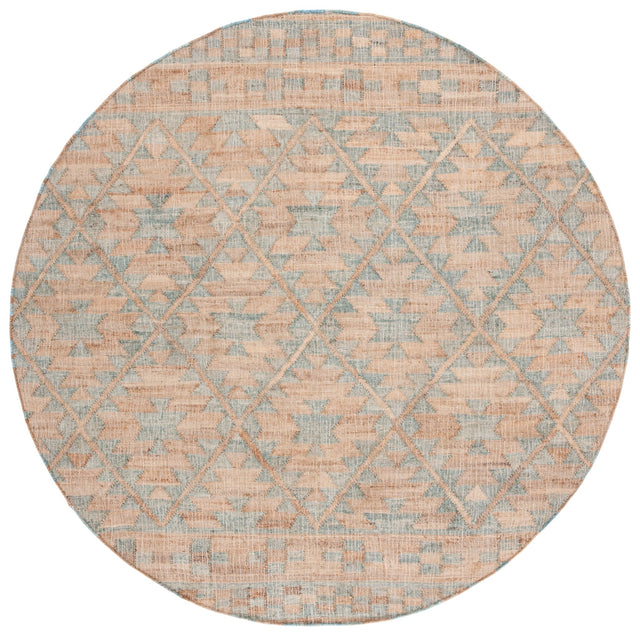 Safavieh Kilim Klm757M Blue/Natural Rugs - Safavieh - klm757m - 7r