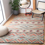 Safavieh Kilim Klm758Q Natural/Red Rugs - Safavieh - klm758q - 3