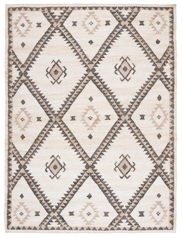 Safavieh Kilim Klm761A Ivory/Black Rugs - Safavieh - klm761a - 7r