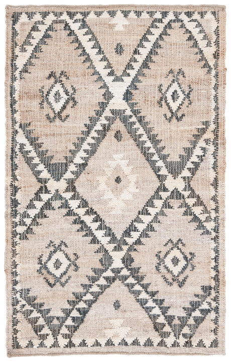 Safavieh Kilim Klm761F Grey/Black Rugs - Safavieh - klm761f - 7r