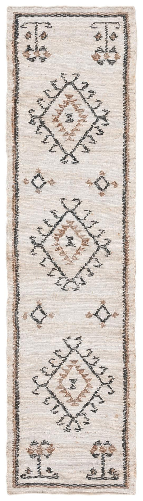 Safavieh Kilim Klm762A Ivory/Black Rugs - Safavieh - klm762a - 29