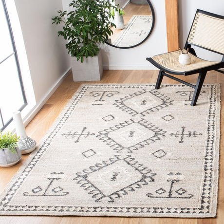 Safavieh Kilim Klm762F Grey/Black Rugs - Safavieh - klm762f - 3