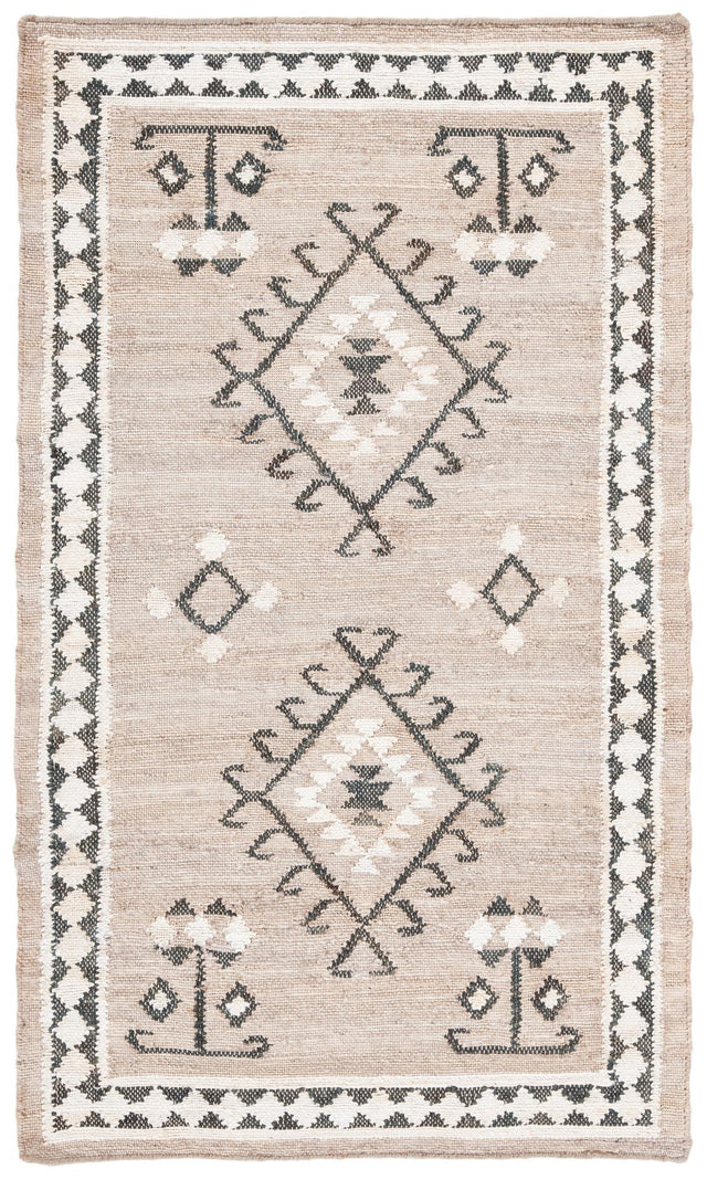 Safavieh Kilim Klm762F Grey/Black Rugs - Safavieh - klm762f - 7r