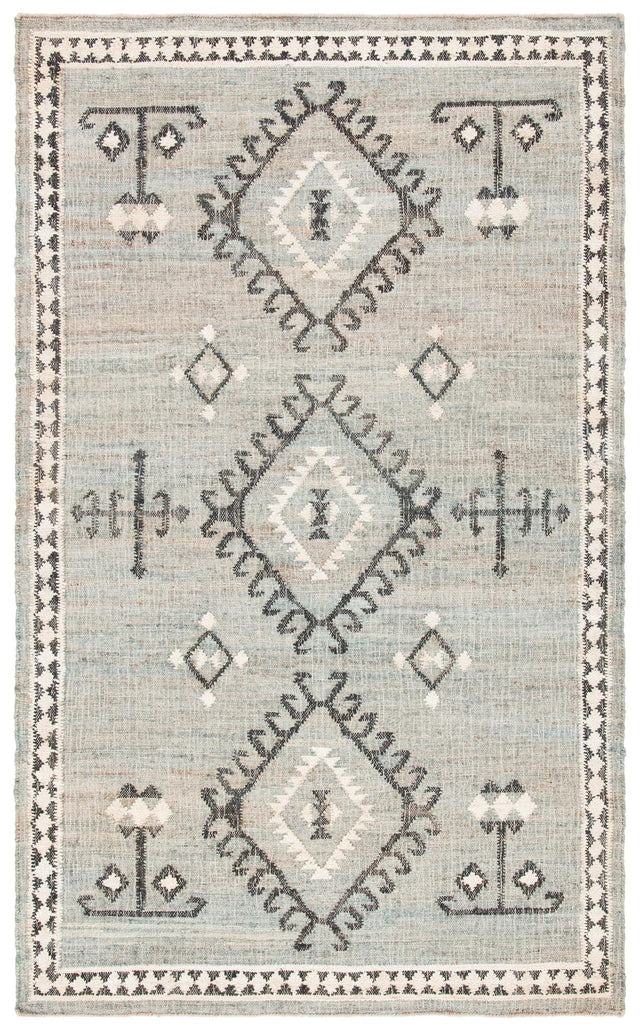 Safavieh Kilim Klm762M Blue/Black Rugs - Safavieh - klm762m - 3