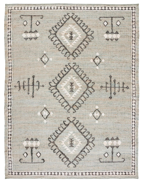 Safavieh Kilim Klm762M Blue/Black Rugs - Safavieh - klm762m - 7r