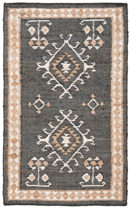 Safavieh Kilim Klm762Z Black/Ivory Rugs - Safavieh - klm762z - 7r