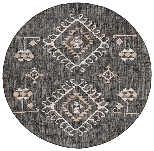 Safavieh Kilim Klm762Z Black/Ivory Rugs - Safavieh - klm762z - 7r