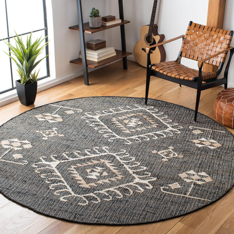 Safavieh Kilim Klm762Z Black/Ivory Rugs - Safavieh - klm762z - 7r