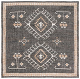 Safavieh Kilim Klm762Z Black/Ivory Rugs - Safavieh - klm762z - 7sq