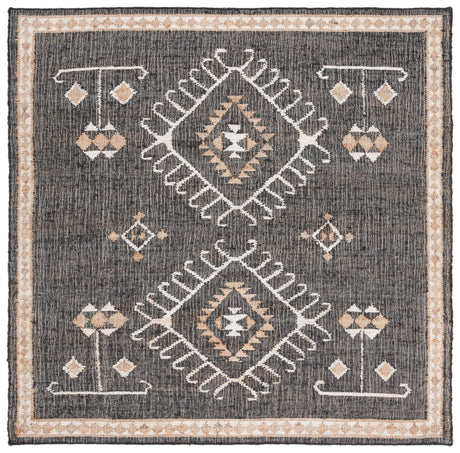 Safavieh Kilim Klm762Z Black/Ivory Rugs - Safavieh - klm762z - 7sq