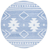 Safavieh Kilim Klm764M Blue/Ivory Rug - Safavieh - klm764m - 7r