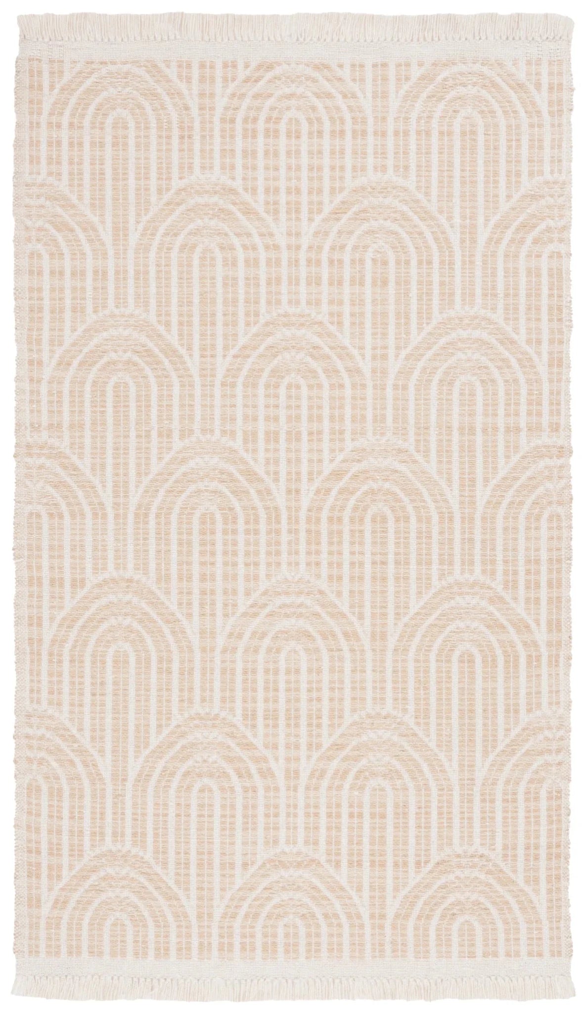 Safavieh Kilim 4'-0" x 6'-0" Rug in Gold / Ivory