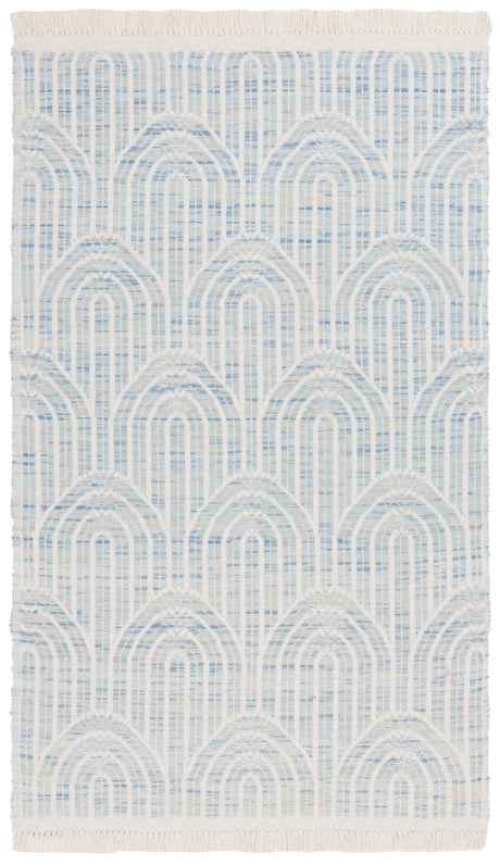 Safavieh Kilim Klm765M Blue/Ivory Rug - Safavieh - klm765m - 3