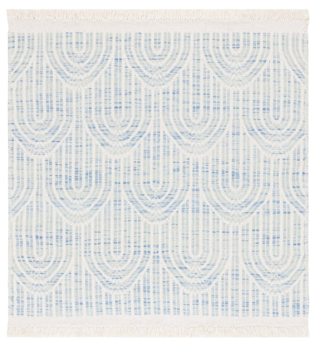 Safavieh Kilim Klm765M Blue/Ivory Rug - Safavieh - klm765m - 6r