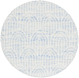 Safavieh Kilim Klm765M Blue/Ivory Rug - Safavieh - klm765m - 6r