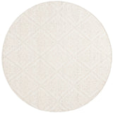 Safavieh Kilim 6'-0" x 6'-0" Rug in Light Grey / Ivory