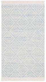 Safavieh Kilim 4'-0" x 6'-0" Rug in Blue / Ivory