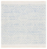 Safavieh Kilim 6'-0" x 6'-0" Rug in Blue / Ivory