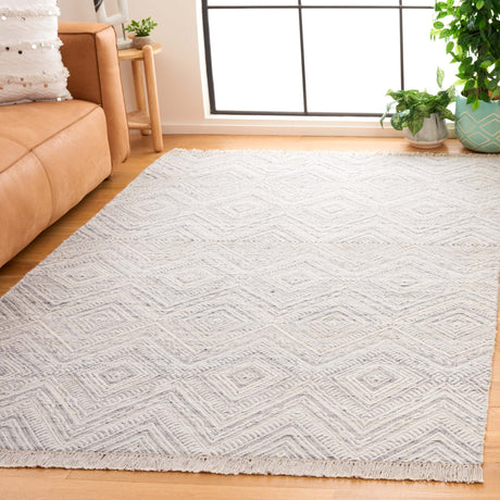 Safavieh Kilim Klm767F Light Grey/Ivory Rug - Safavieh - klm767f - 3