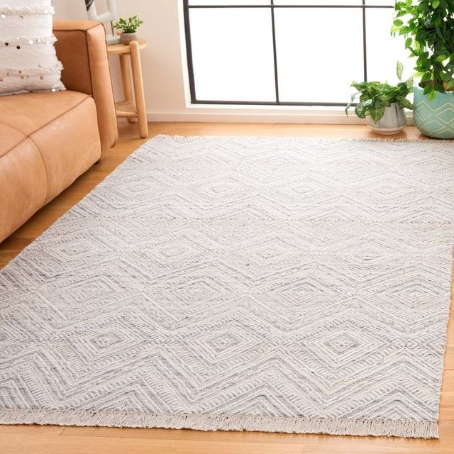 Safavieh Kilim Klm767F Light Grey/Ivory Rug - Safavieh - klm767f - 3