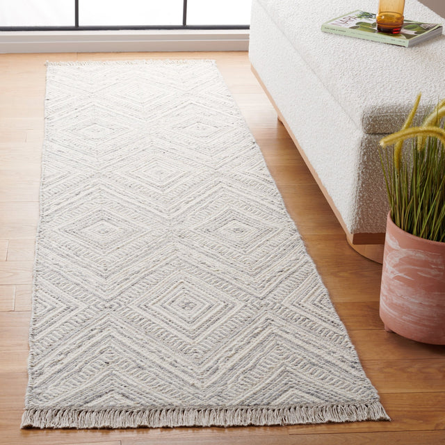 Safavieh Kilim Klm767F Light Grey/Ivory Rug - Safavieh - klm767f - 6r