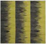 Safavieh Kilim Klm819A Green / Charcoal Rugs - Safavieh - klm819a - 5sq