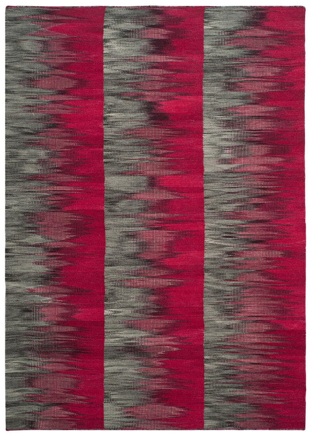 Safavieh Kilim Klm819D Fuchsia / Charcoal Rugs - Safavieh - klm819d - 4