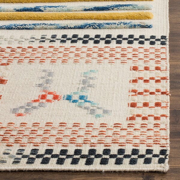 Safavieh Kilim Klm824A Ivory / Multi Rugs - Safavieh - klm824a - 4