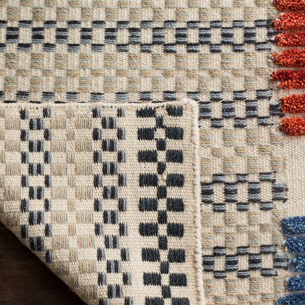 Safavieh Kilim Klm824A Ivory / Multi Rugs - Safavieh - klm824a - 4