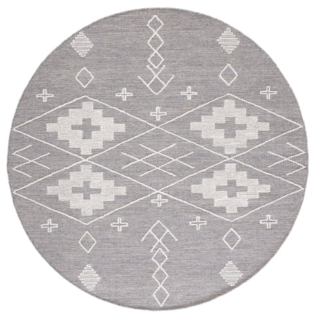 Safavieh Kilim Klm851F Grey/Ivory Rug - Safavieh - klm851f - 6r