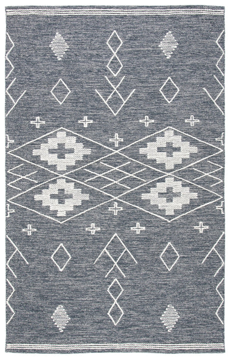 Safavieh Kilim Klm851H Charcoal/Ivory Rug - Safavieh - klm851h - 3