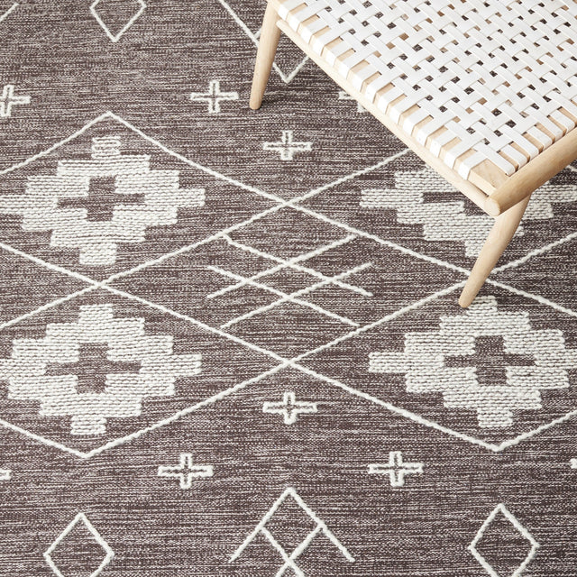 Safavieh Kilim Klm851T Brown/Ivory Rug - Safavieh - klm851t - 6r