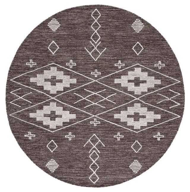 Safavieh Kilim Klm851T Brown/Ivory Rug - Safavieh - klm851t - 6r