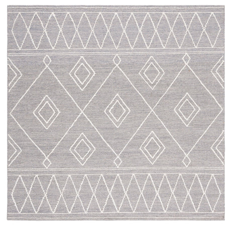 Safavieh Kilim Klm852F Grey/Ivory Rug - Safavieh - klm852f - 6sq