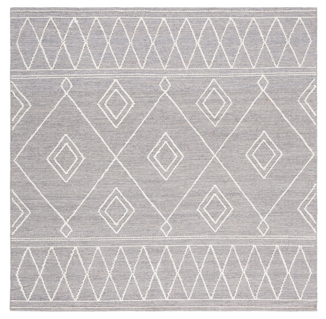 Safavieh Kilim Klm852F Grey/Ivory Rug - Safavieh - klm852f - 6sq