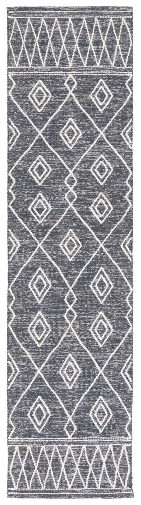 Safavieh Kilim Klm852H Charcoal/Ivory Rug - Safavieh - klm852h - 29