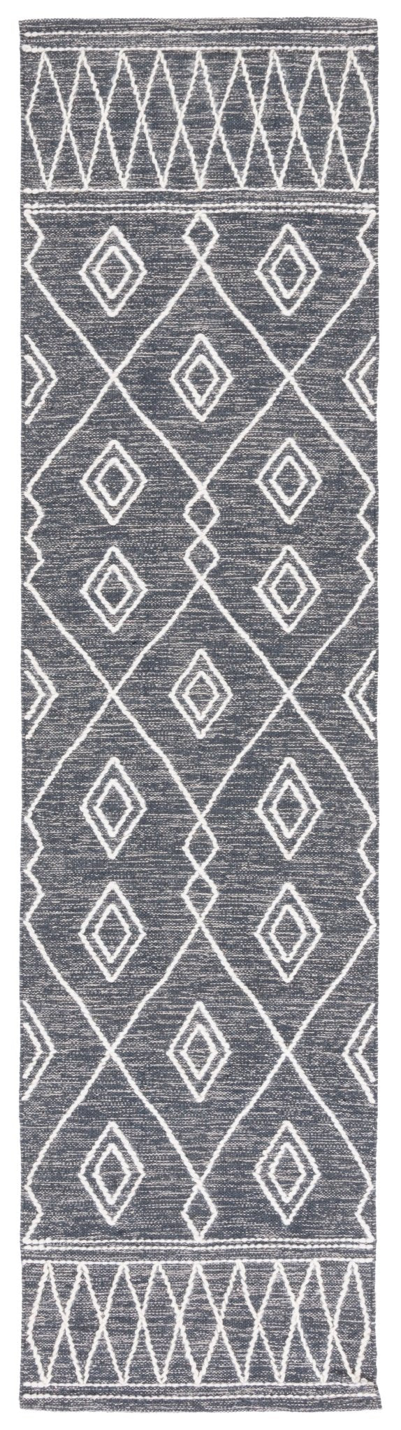 Safavieh Kilim Klm852H Charcoal/Ivory Rug - Safavieh - klm852h - 29