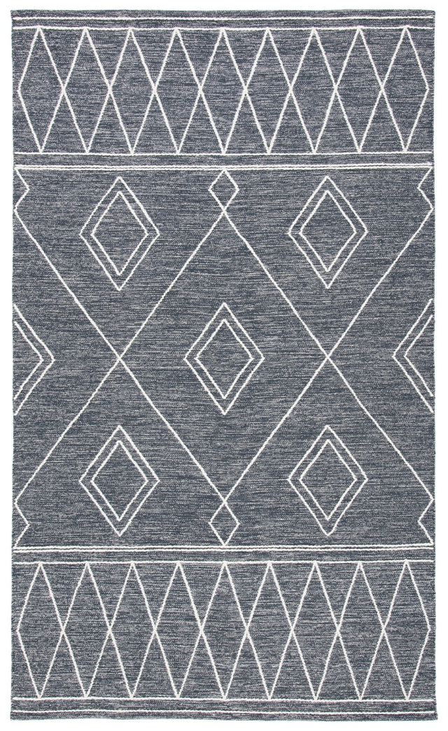 Safavieh Kilim Klm852H Charcoal/Ivory Rug - Safavieh - klm852h - 3