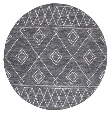 Safavieh Kilim Klm852H Charcoal/Ivory Rug - Safavieh - klm852h - 6r