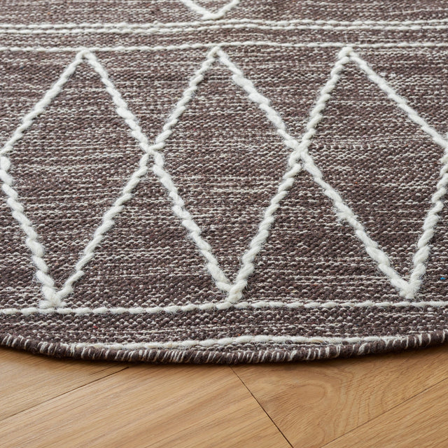 Safavieh Kilim Klm852T Brown/Ivory Rug - Safavieh - klm852t - 3