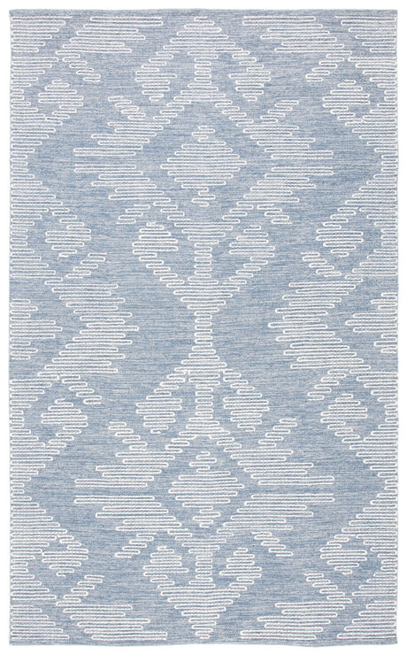 Safavieh Kilim Klm853M Blue/Ivory Rug - Safavieh - klm853m - 3