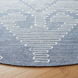 Safavieh Kilim Klm853M Blue/Ivory Rug - Safavieh - klm853m - 3