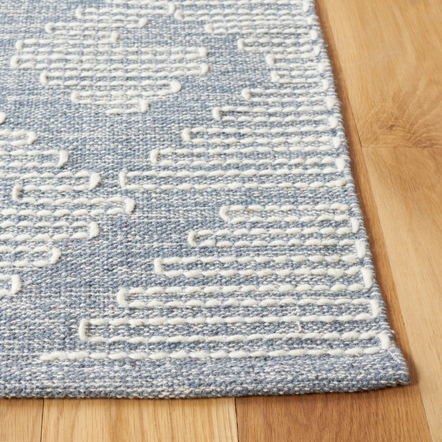 Safavieh Kilim Klm853M Blue/Ivory Rug - Safavieh - klm853m - 6r