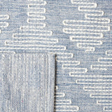 Safavieh Kilim Klm853M Blue/Ivory Rug - Safavieh - klm853m - 6r